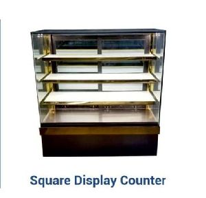 Square Food Display Counter