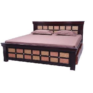 Teak Wood Modular Bed