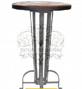 Wooden top Cafe High Table
