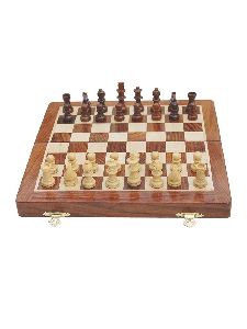 Magnetic chess set 16 by 16 inches with chess pieces