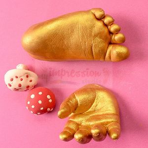 My Impression Studio Diy Superior Color Changing Material Newborn 3d Hands And Feet Casting Kit
