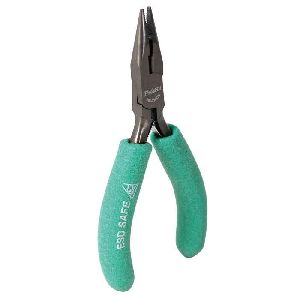 ESD Safe Cushion GRIP PLIERS NEEDLE NOSED wSIDE CUTTER