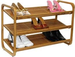 Bamboo Shoe Rack