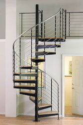 stainless steel spiral stairs