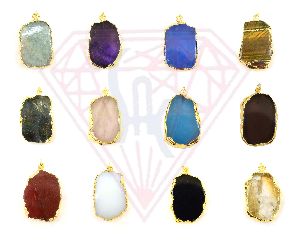 Multi Gemstone Pendant