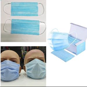 High Quality CE Certified Disposable Non-woven 3 ply surgical mask with Ear Loop