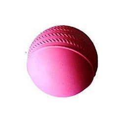 Cricket Hollow Rubber Ball, Color : Red