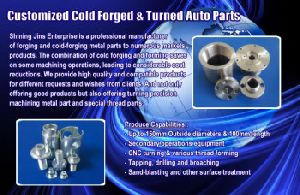 Forging and thread metal parts made in Malaysia