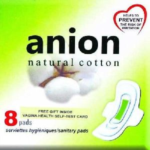 Anion Natural Cotton Sanitary Pad