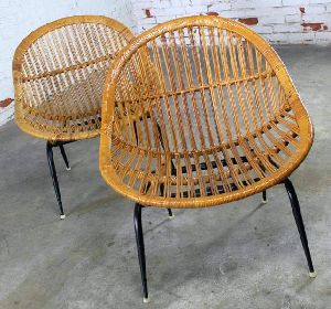 Iron & Wooden Outdoor Chair