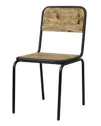 Wood & Iron Restaurant Chair
