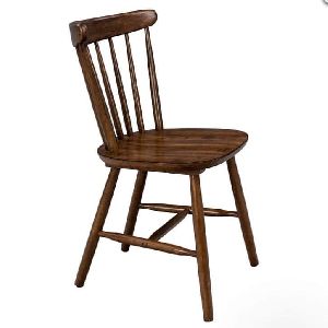 Wooden Finish Restaurant Chair