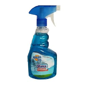 Glass Cleaner, For House, Office, Mall., Packaging Type : Bottle