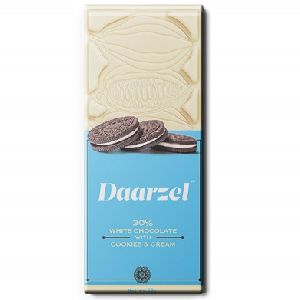 Daarzel 30% White Chocolate with Cookies & Cream