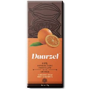 Daarzel 65% Intense Dark Chocolate with Orange