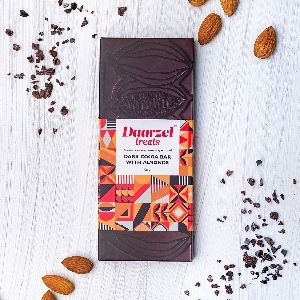 Daarzel Treats Milk Cocoa with Almonds Chocolate