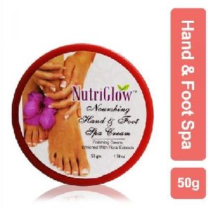 Nutriglow Nourshing Hand &amp; Foot Spa Cream 50gm