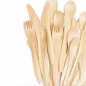 wooden cutlery