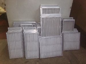 pleated panel air filter