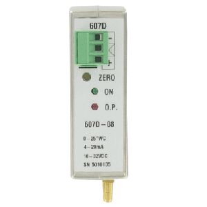 Series 607D DIN Rail Mount Differential Pressure Transmitter