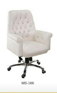 White Revolving Chair