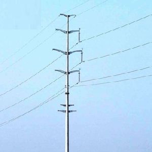 Transmission Power Line Pole