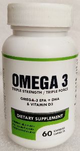 Omega 3 Softgel Capsule 500 Mg