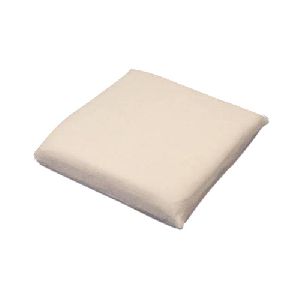 White Foam Back Cushion