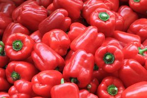 Fresh Red Capsicum