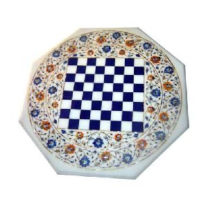 Inlaid Chess Table