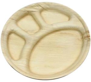 Plain Areca Leaf Thali