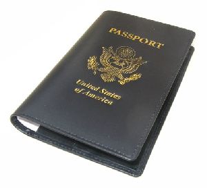 Leather Passport Holder