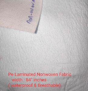 Pe Laminated Waterproof Nonwoven Fabric