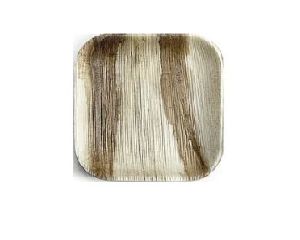 8 Inch Areca Square Shallow Plate