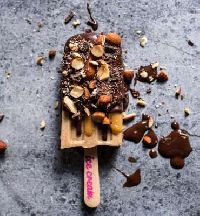 Cocoa Almond Date Popsicle