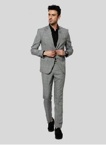 Grey Glencheck Suit