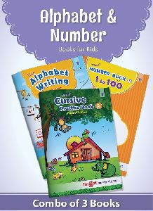 English Alphabet and Number Writing Books