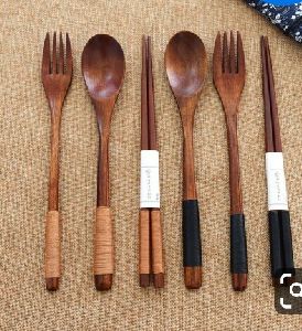 wooden fork