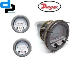 Dwyer A3000-20KPA Photohelic Pressure Switch Gauge Range 0-20 kPa.