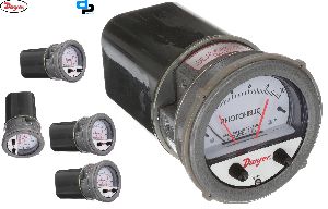Dwyer A3000-25MM Photohelic Pressure Switch/Gauge (0-25mm w.c.)