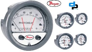 Dwyer A3040 Photohelic Pressure Switch Gauge Range 0-40 Inch w.c.