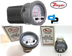 Dwyer A3230 Photohelic Pressure Switch Gauge Range 0-30 psi