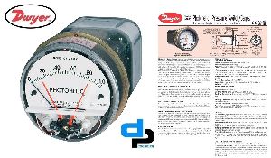 Series A3000 Photohelic Pressure Switch/Gage