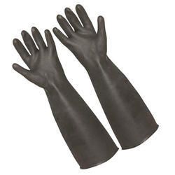 Rubber Safety hand Gloves