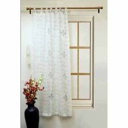 Printed Linen window Curtains