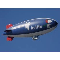 Airplane Advertising Balloon