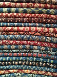 Ajrakh Cotton Fabrics