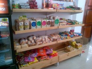 Wooden Food Display