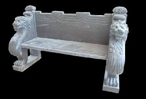 Antique Marble Bench