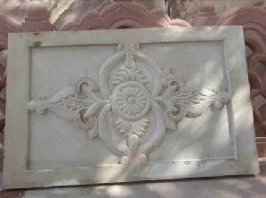 Carved Marble Slab